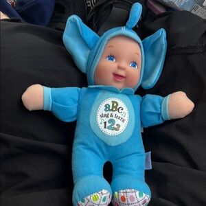 Blue ABC Sing & Learn Plush Toy